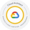 Google Cloud Certified – Professional Cloud Architect badge