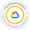 Google Cloud Certified – Professional Cloud Security Engineer badge